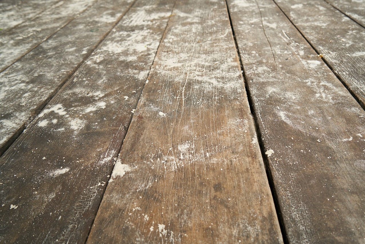 wooden floor